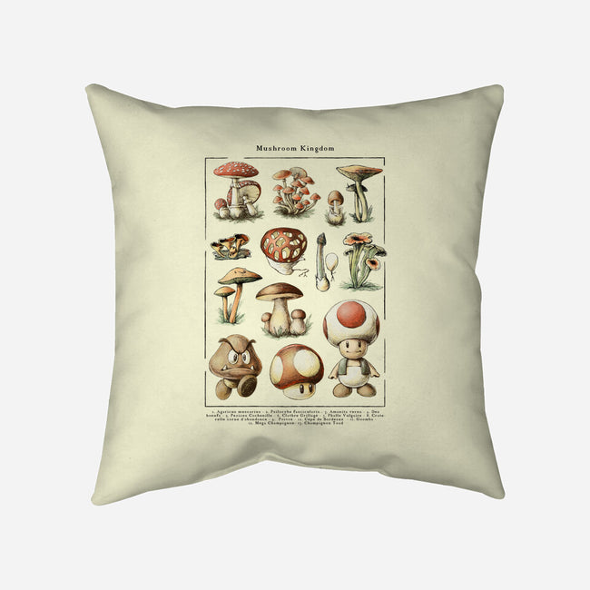 The Mushroom Kingdom-None-Removable Cover w Insert-Throw Pillow-BlancaVidal