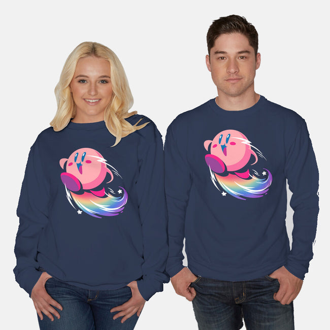 Sweet Rainbow-Unisex-Crew Neck-Sweatshirt-BlancaVidal