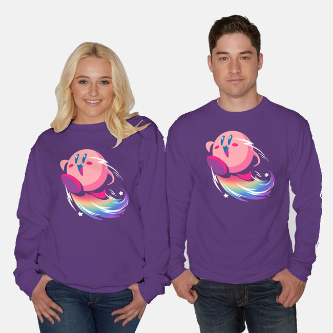 Sweet Rainbow-Unisex-Crew Neck-Sweatshirt-BlancaVidal