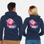 Sweet Rainbow-Unisex-Zip-Up-Sweatshirt-BlancaVidal