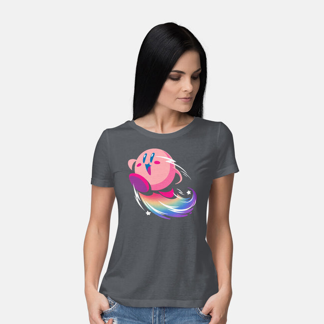 Sweet Rainbow-Womens-Basic-Tee-BlancaVidal