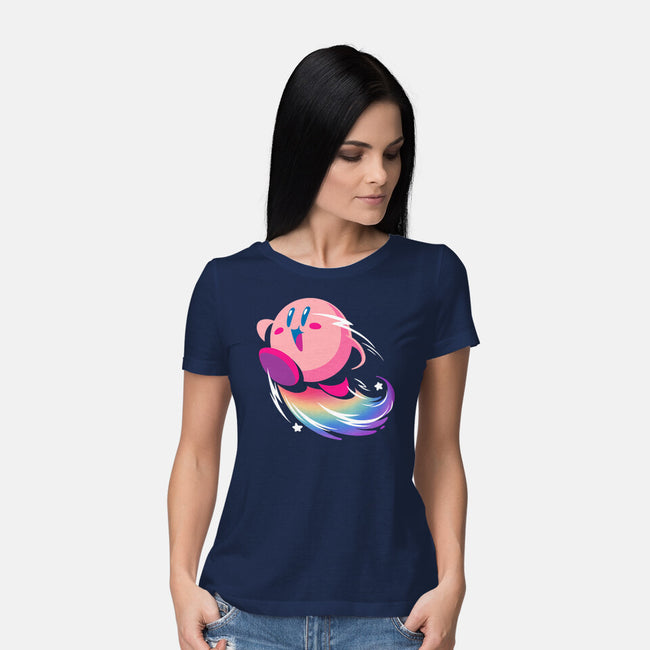 Sweet Rainbow-Womens-Basic-Tee-BlancaVidal