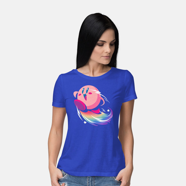 Sweet Rainbow-Womens-Basic-Tee-BlancaVidal