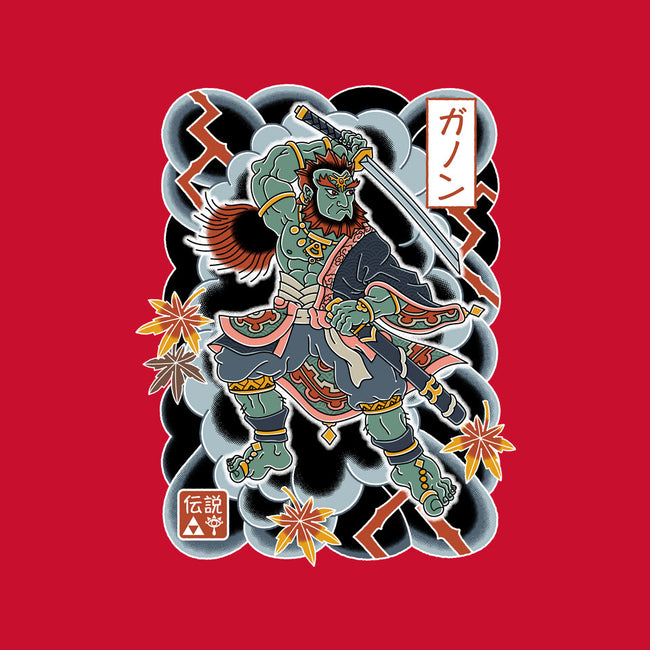 Irezumi Ganon-Unisex-Crew Neck-Sweatshirt-Nemons