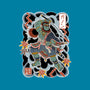 Irezumi Ganon-None-Non-Removable Cover w Insert-Throw Pillow-Nemons