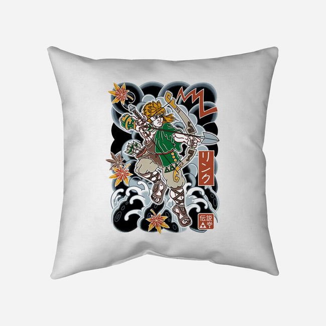 Irezumi Link-None-Removable Cover-Throw Pillow-Nemons