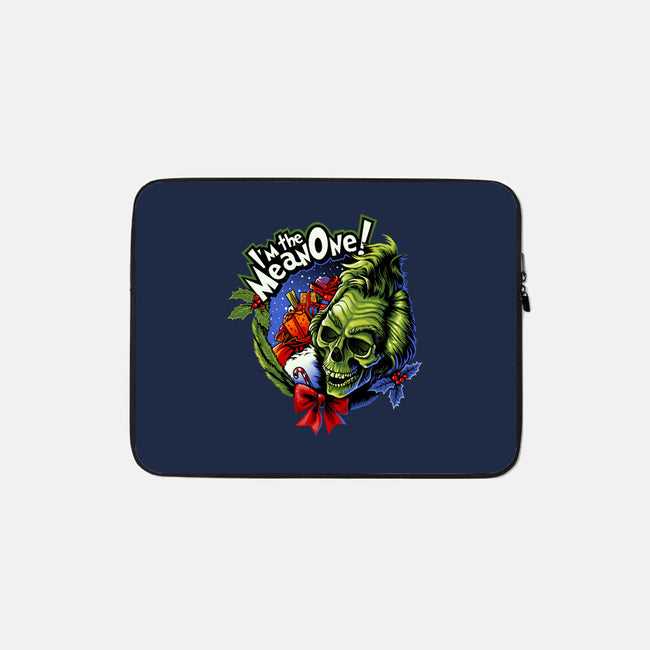 The Mean One-None-Zippered-Laptop Sleeve-daobiwan