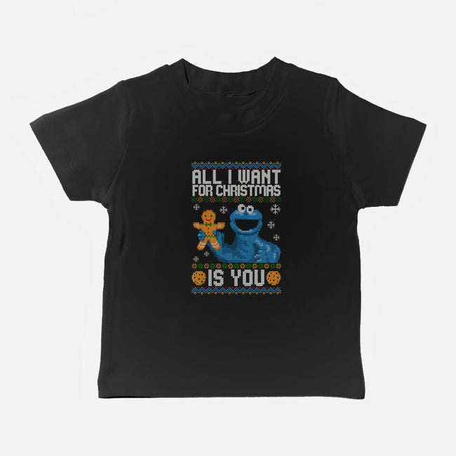 All I Want For Christmas Is You-Baby-Basic-Tee-NMdesign