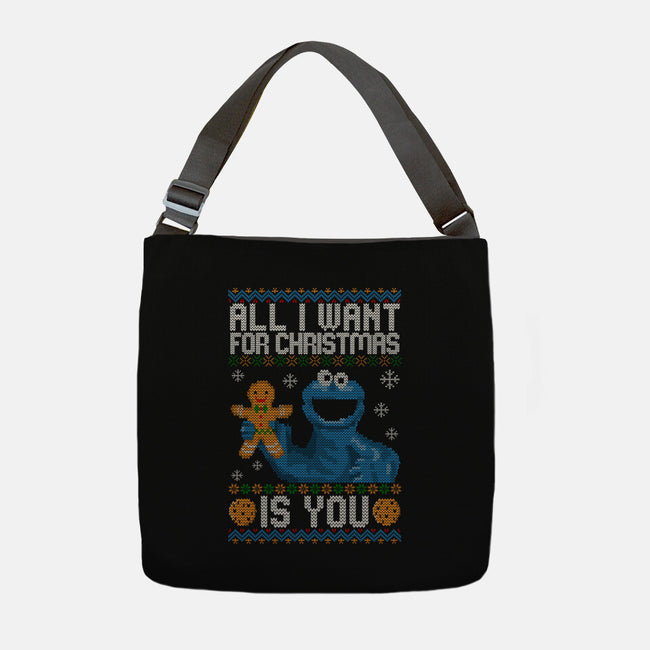 All I Want For Christmas Is You-None-Adjustable Tote-Bag-NMdesign