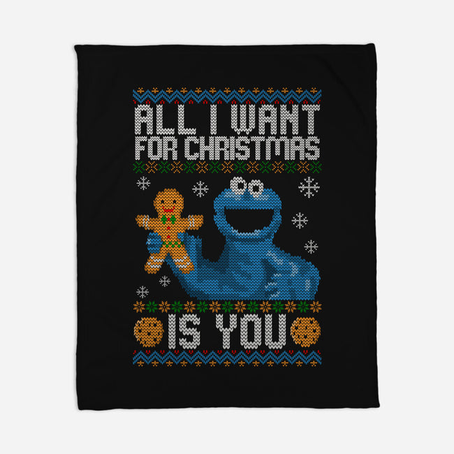 All I Want For Christmas Is You-None-Fleece-Blanket-NMdesign