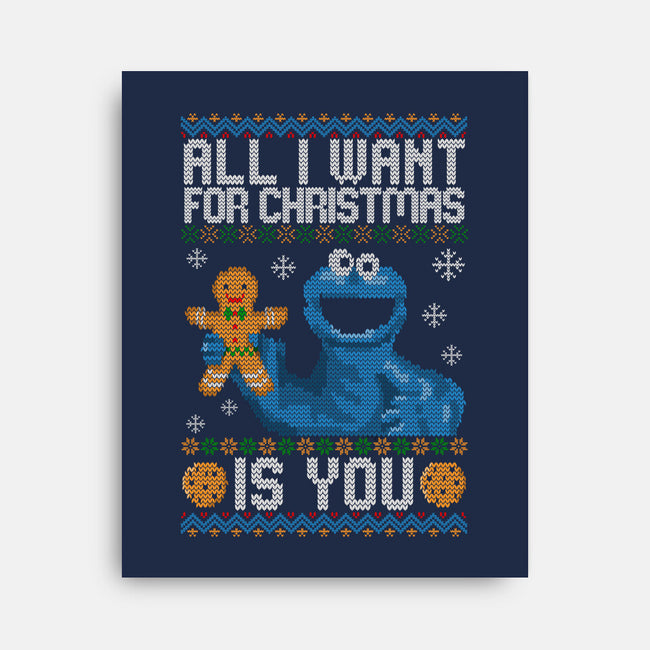 All I Want For Christmas Is You-None-Stretched-Canvas-NMdesign