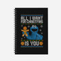 All I Want For Christmas Is You-None-Dot Grid-Notebook-NMdesign