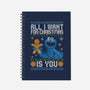 All I Want For Christmas Is You-None-Dot Grid-Notebook-NMdesign