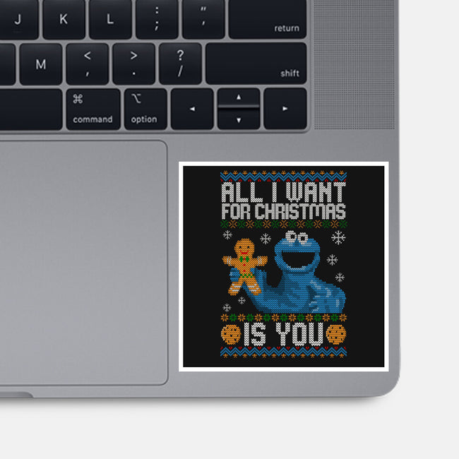 All I Want For Christmas Is You-None-Glossy-Sticker-NMdesign