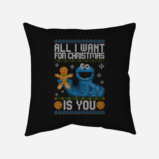 All I Want For Christmas Is You-None-Non-Removable Cover w Insert-Throw Pillow-NMdesign