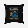 All I Want For Christmas Is You-None-Removable Cover-Throw Pillow-NMdesign