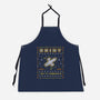 Shiny Ugly Sweater-Unisex-Kitchen-Apron-Logozaste