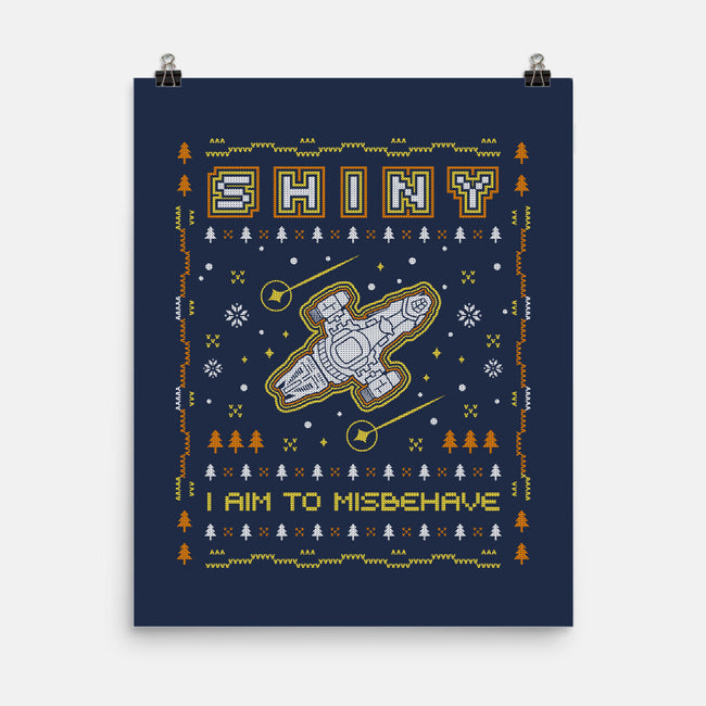 Shiny Ugly Sweater-None-Matte-Poster-Logozaste