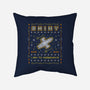Shiny Ugly Sweater-None-Removable Cover-Throw Pillow-Logozaste