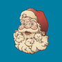 Santa Beard Full Of Cats-Womens-Fitted-Tee-tobefonseca