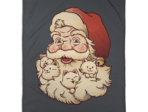 Santa Beard Full Of Cats