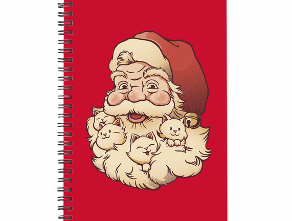 Santa Beard Full Of Cats