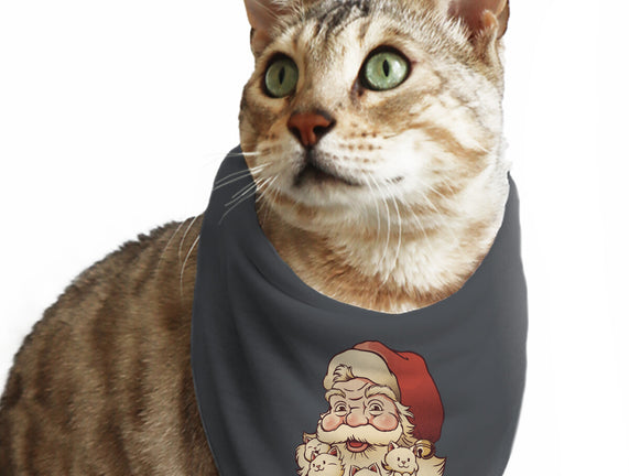 Santa Beard Full Of Cats