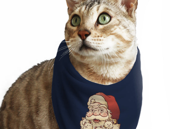 Santa Beard Full Of Cats