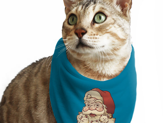 Santa Beard Full Of Cats