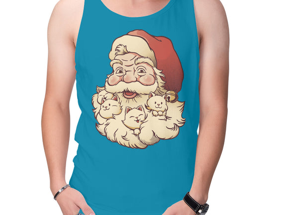 Santa Beard Full Of Cats