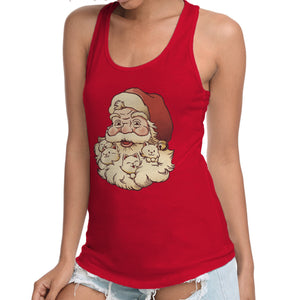 Santa Beard Full Of Cats