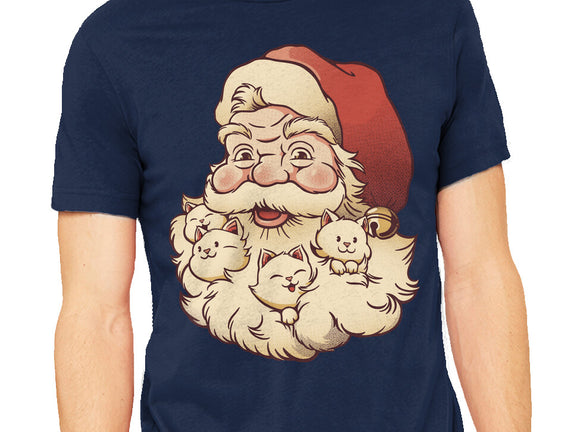 Santa Beard Full Of Cats