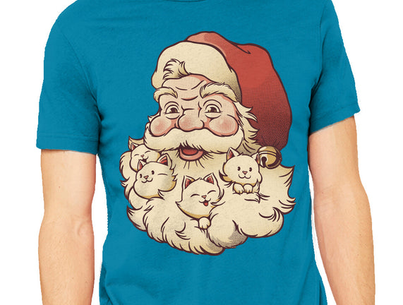 Santa Beard Full Of Cats