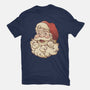 Santa Beard Full Of Cats-Mens-Heavyweight-Tee-tobefonseca