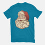 Santa Beard Full Of Cats-Mens-Heavyweight-Tee-tobefonseca