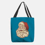 Santa Beard Full Of Cats-None-Basic Tote-Bag-tobefonseca