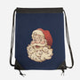 Santa Beard Full Of Cats-None-Drawstring-Bag-tobefonseca