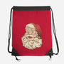 Santa Beard Full Of Cats-None-Drawstring-Bag-tobefonseca