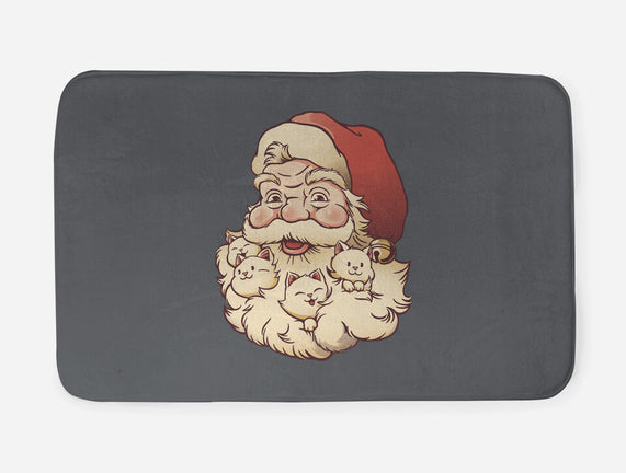 Santa Beard Full Of Cats