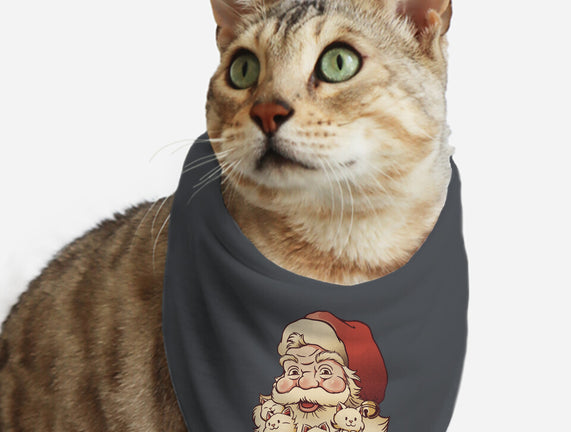 Santa Beard Full Of Cats