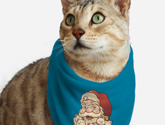 Santa Beard Full Of Cats