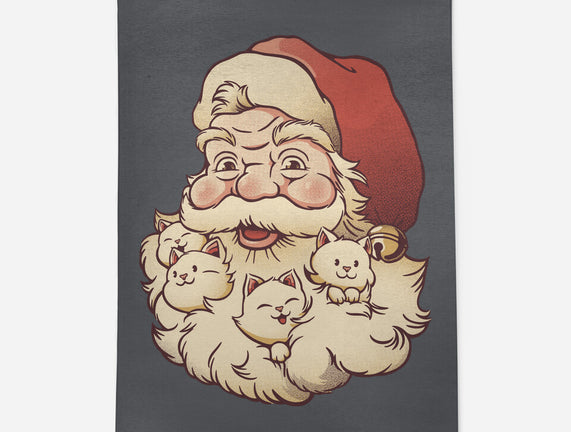 Santa Beard Full Of Cats