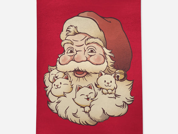 Santa Beard Full Of Cats