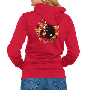 Xmas Kawaii Black Kitten
