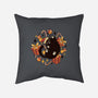 Xmas Kawaii Black Kitten-None-Non-Removable Cover w Insert-Throw Pillow-tobefonseca