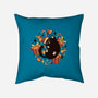 Xmas Kawaii Black Kitten-None-Non-Removable Cover w Insert-Throw Pillow-tobefonseca