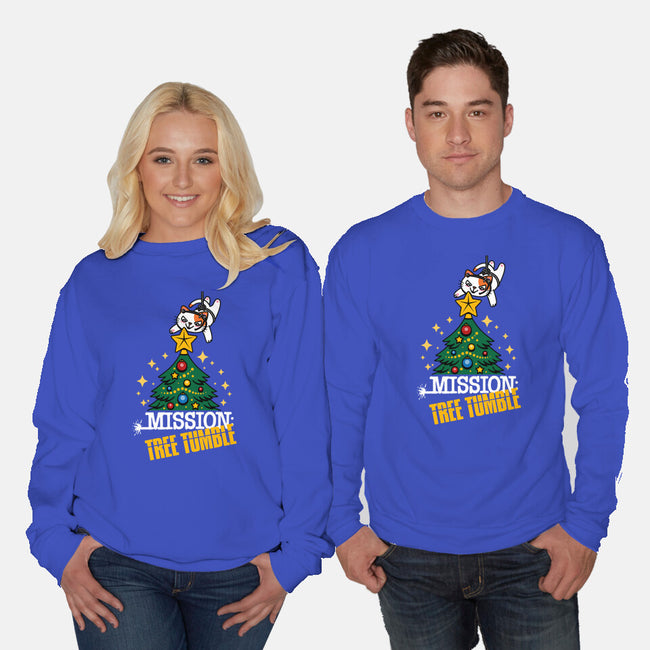 Mission Tree Tumble-Unisex-Crew Neck-Sweatshirt-Boggs Nicolas