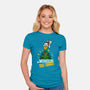 Mission Tree Tumble-Womens-Fitted-Tee-Boggs Nicolas