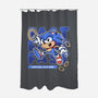 Green Hill Zone Hero-None-Polyester-Shower Curtain-Ca Mask