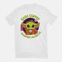 Younger Makes Me-Womens-Fitted-Tee-Ca Mask